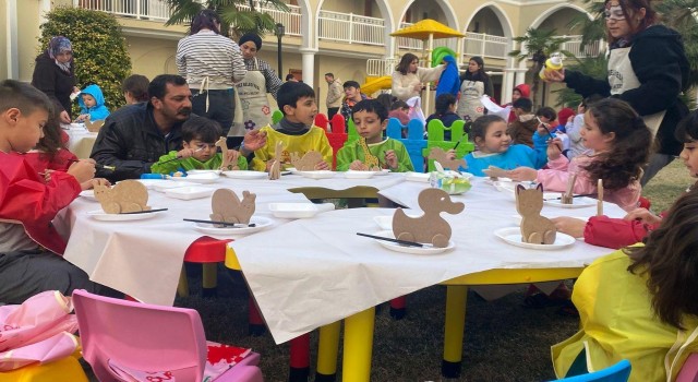 Kepezden depremzede çocuklara atölye çalışması