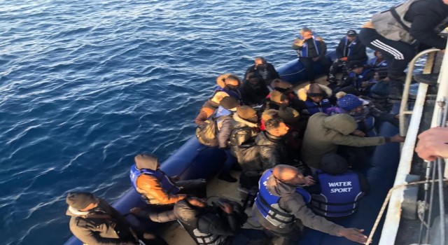 Bodrumda 31 düzensiz göçmen kurtarıldı