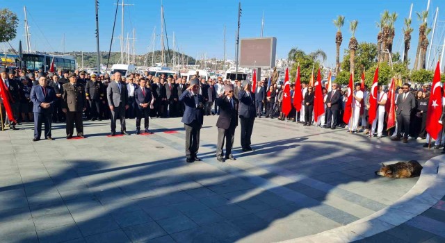 Bodrumda Çanakkale Zaferinin 108. yılı kutlandı