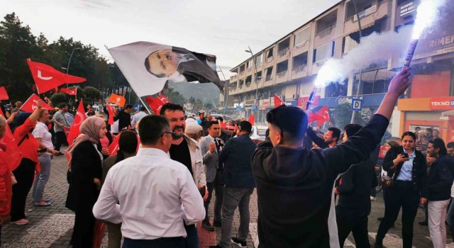 Marmariste Cumhurbaşkanı Erdoğan sevinci