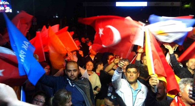 Menteşede Cumhurbaşkanı Erdoğan sevinci