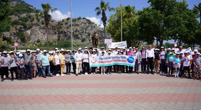 Ortacada ‘Dünya tütünsüz günü yürüyüşü