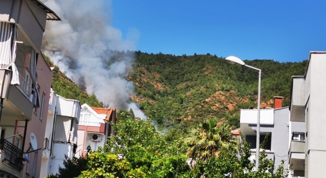 Marmariste orman yangını kontrol altına alındı