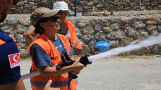 Eğitimli mahalle afet gönüllüleri ile Bodrum afetlere hazır