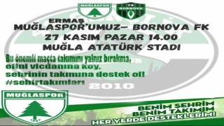 Ermaş Muğlaspor, Bornova FK ile karşılaşacak