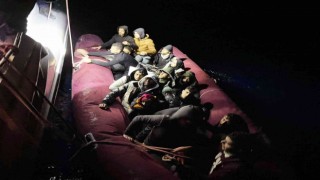 Datçada 18 düzensiz göçmen kurtarıldı