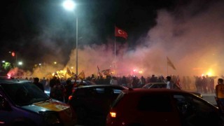 Menteşede Galatasaraylılardan şampiyonluk sevinci