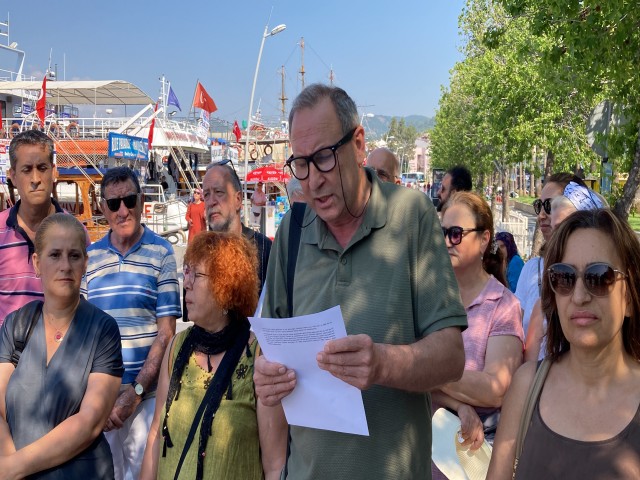 Marmaris Kent Konseyi Ekolojik mücadele komitesi, Sinpaş ile ilgili basın açıklaması