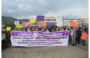 KADIN CİNAYETLERİNE SESSİZ KALMADILAR